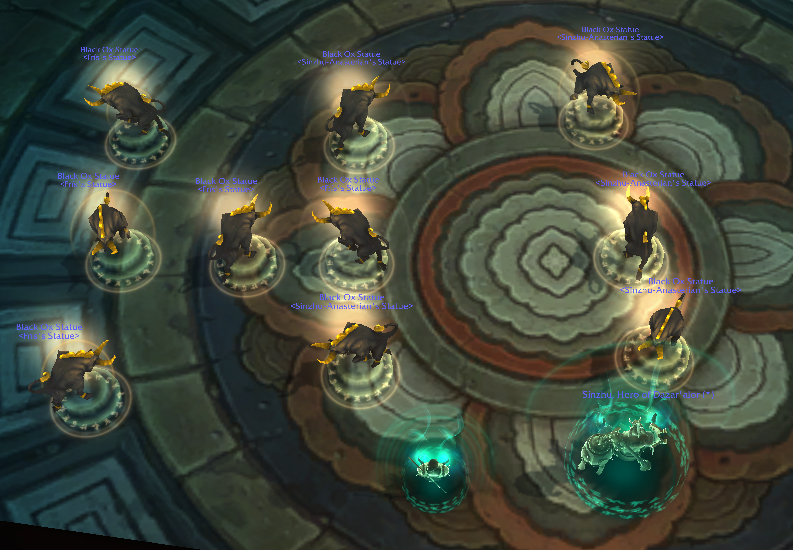 A Tides of Vengeance PTR bug where one player could summon up to five Black Ox Statues at a time